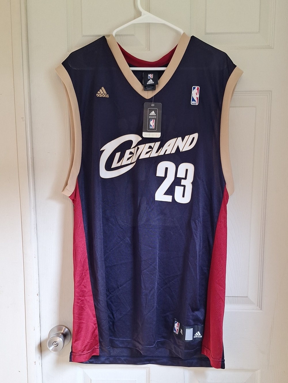 Authentic Vintage 2009 LeBron James Cleveland Cavaliers Adidas Jersey Navy XL